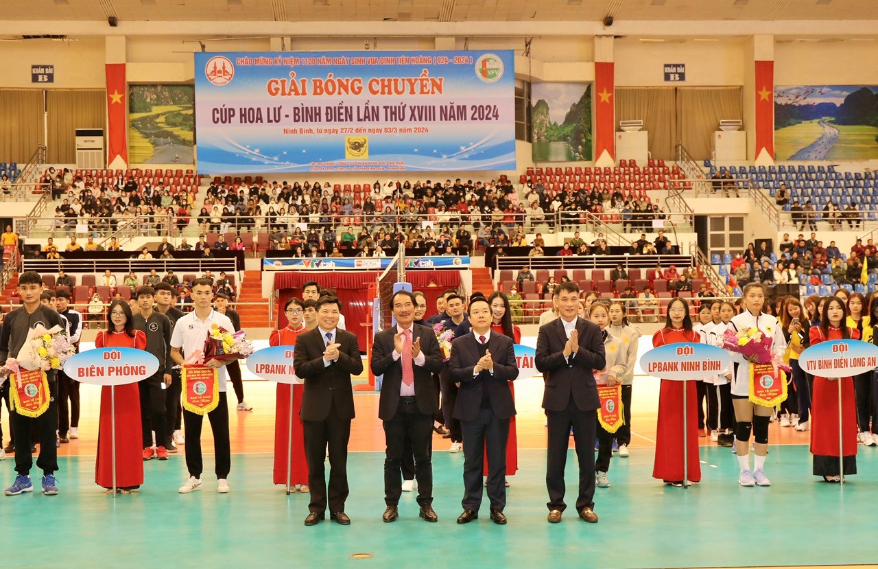 Giải Bóng chuyền Cup Hoa lư – Bình Điền lần thứ XVIII năm 2024