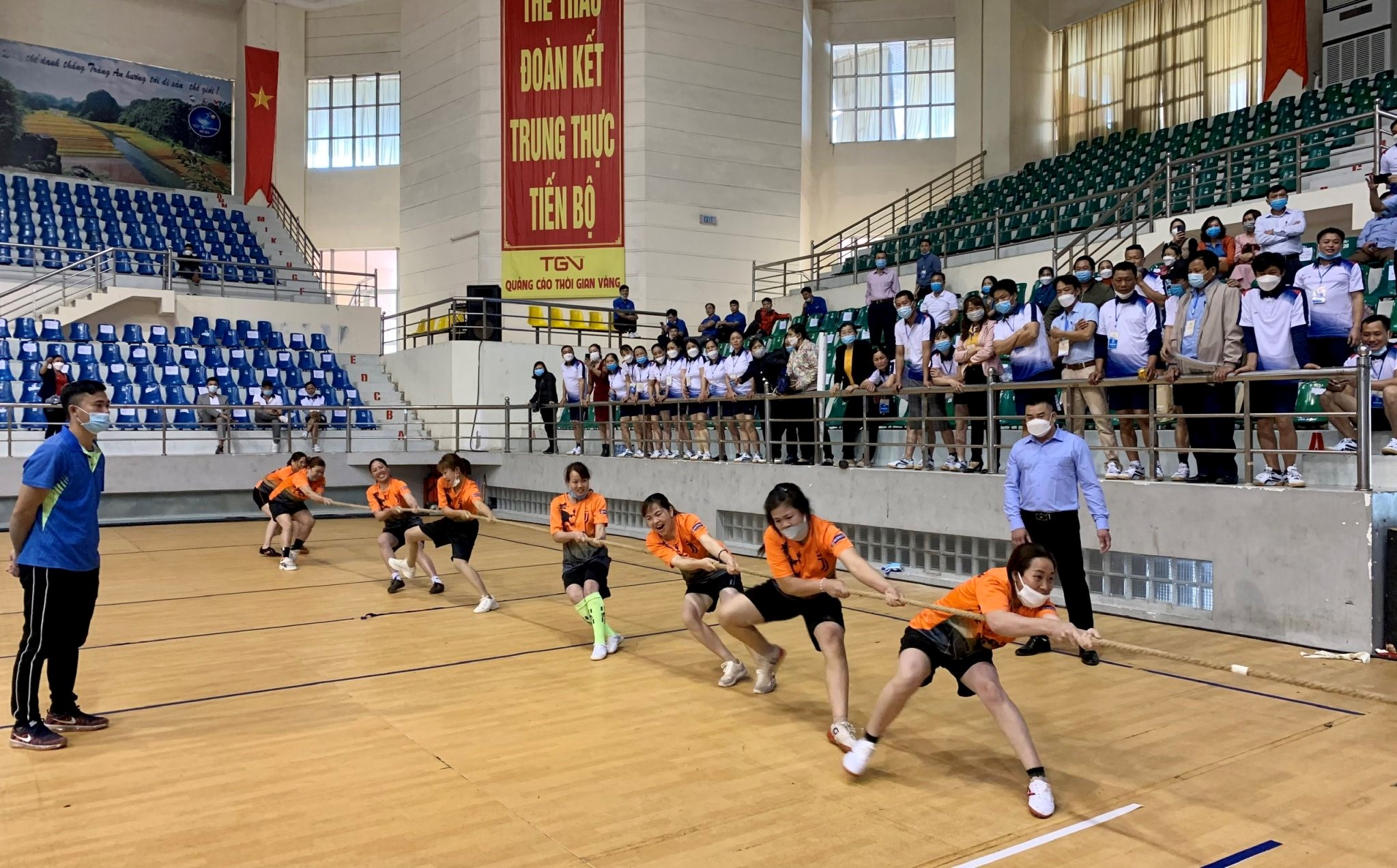 Thi đấu môn Karate và môn kéo co Đại hội TDTT tỉnh Ninh Bình lần thứ V – 2022