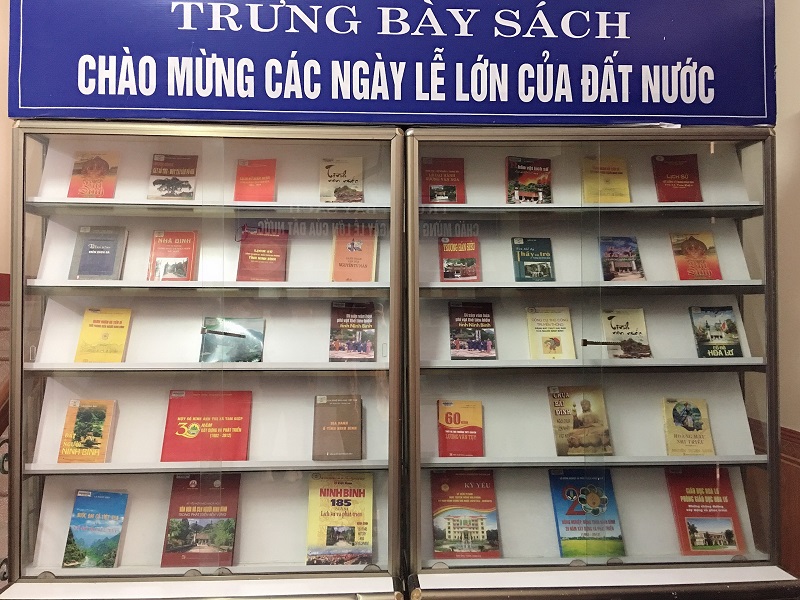 Thư viện tỉnh chào mừng kỷ niệm 200 năm danh xưng Ninh Bình và kỷ niệm 30 năm tái lập tỉnh