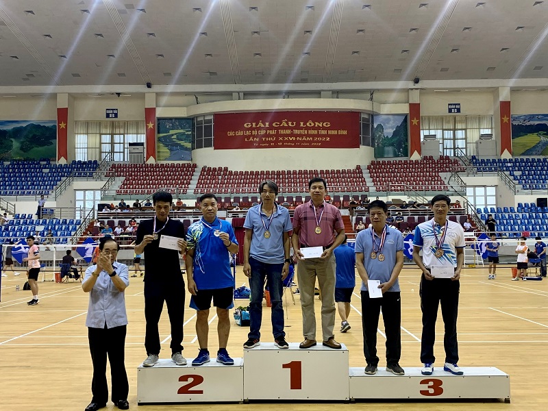 Giải Cầu lông các câu lạc bộ Cúp Phát thanh – Truyền hình tỉnh Ninh Bình lần thứ XXVI năm 2022