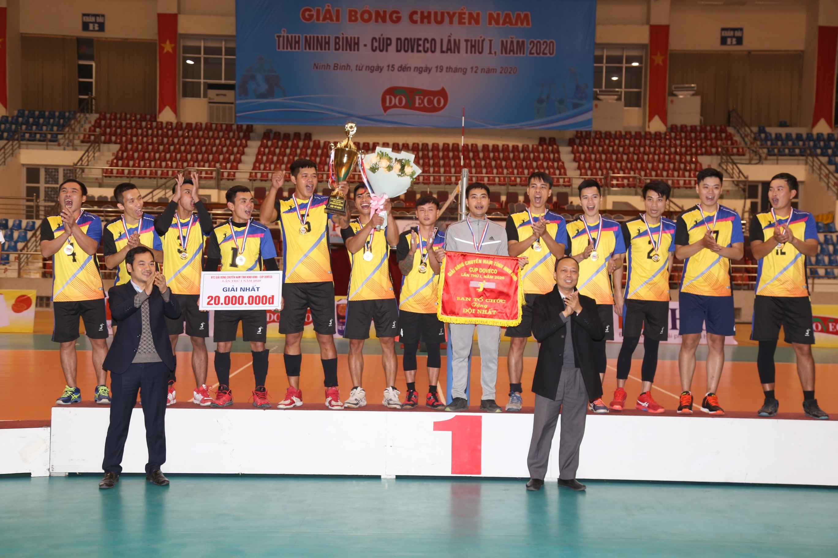 Giải Bóng chuyền nam tỉnh Ninh Bình Cup DOVECO lần thứ I năm 2020.