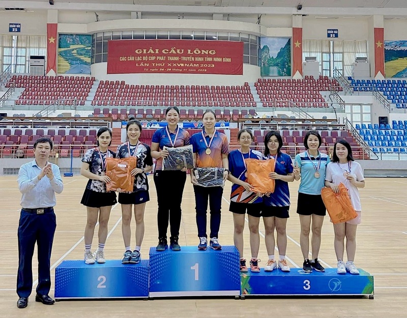 Giải Cầu lông các câu lạc bộ Cúp Phát thanh – Truyền hình  tỉnh Ninh Bình lần thứ XXVII năm 2023