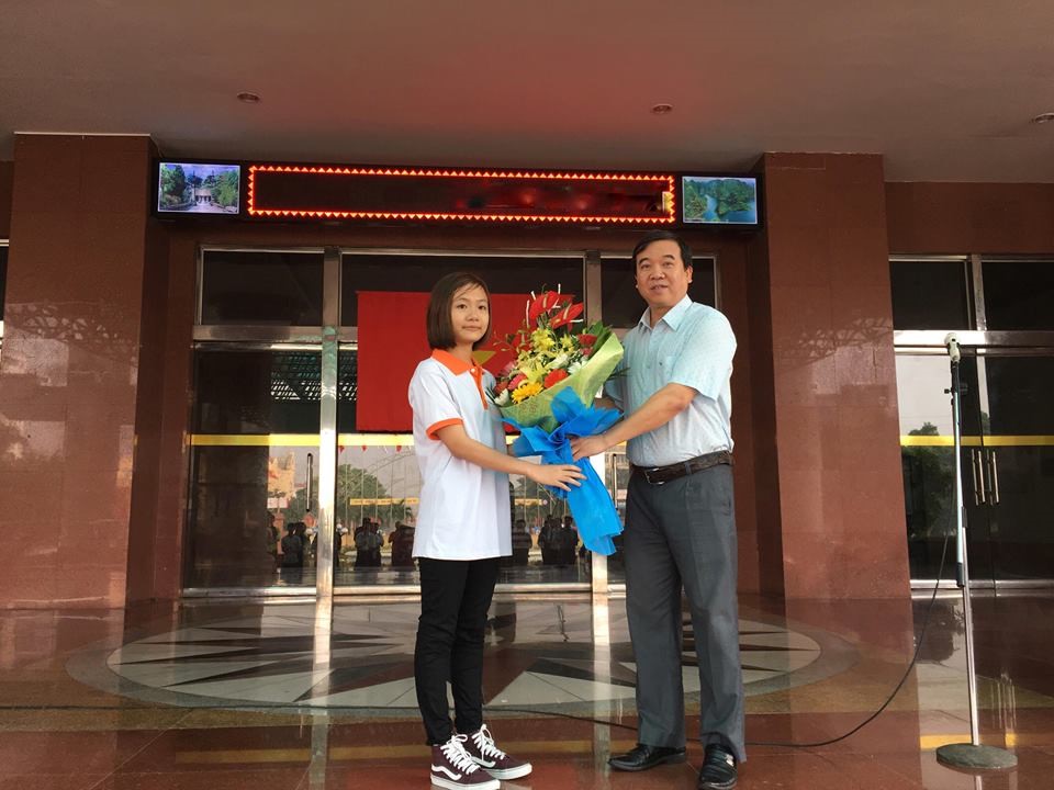 Hoạt động chào cờ hàng tháng của Trung tâm Huấn luyện và Thi đấu TDTT tỉnh Ninh Bình