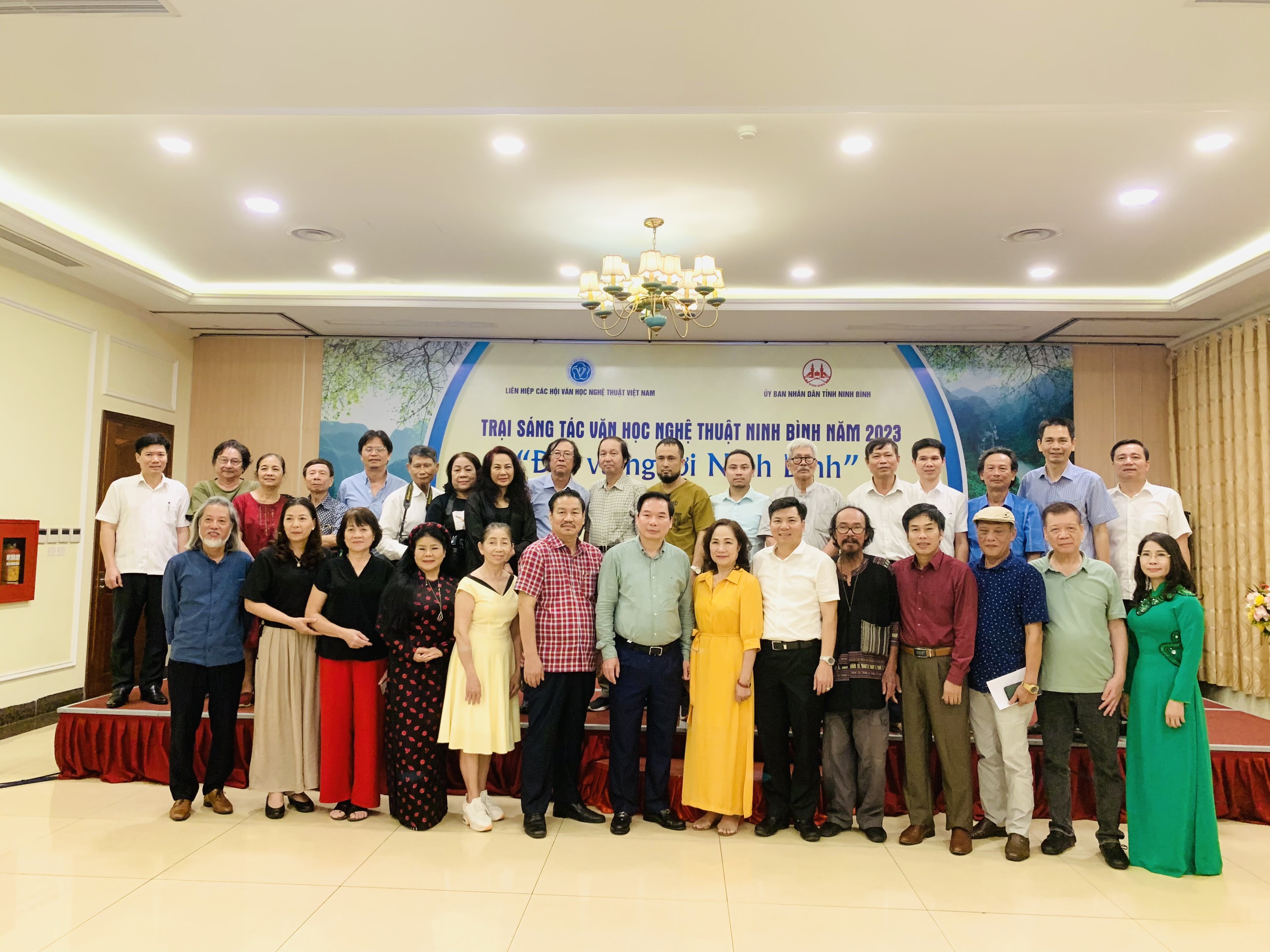 Dấu ấn Trại sáng tác văn học nghệ thuật Ninh Bình năm 2023