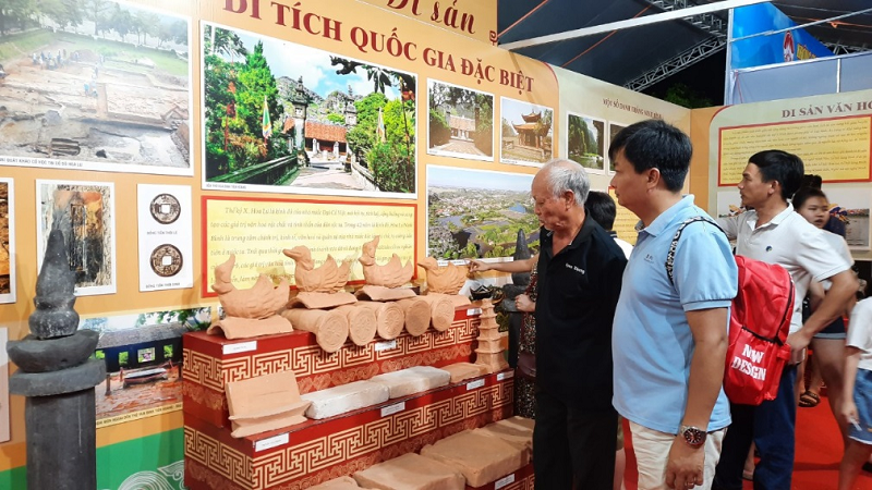 Trung tâm Văn hóa tỉnh Ninh Bình tham gia Triển lãm “Không gian di sản văn hóa Việt Nam” tại Quảng Nam năm 2022.