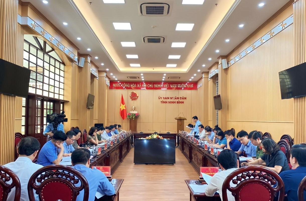 Tỉnh Ninh Bình làm việc với Đoàn kiểm tra Ban Chỉ đạo Trung ương Phong trào