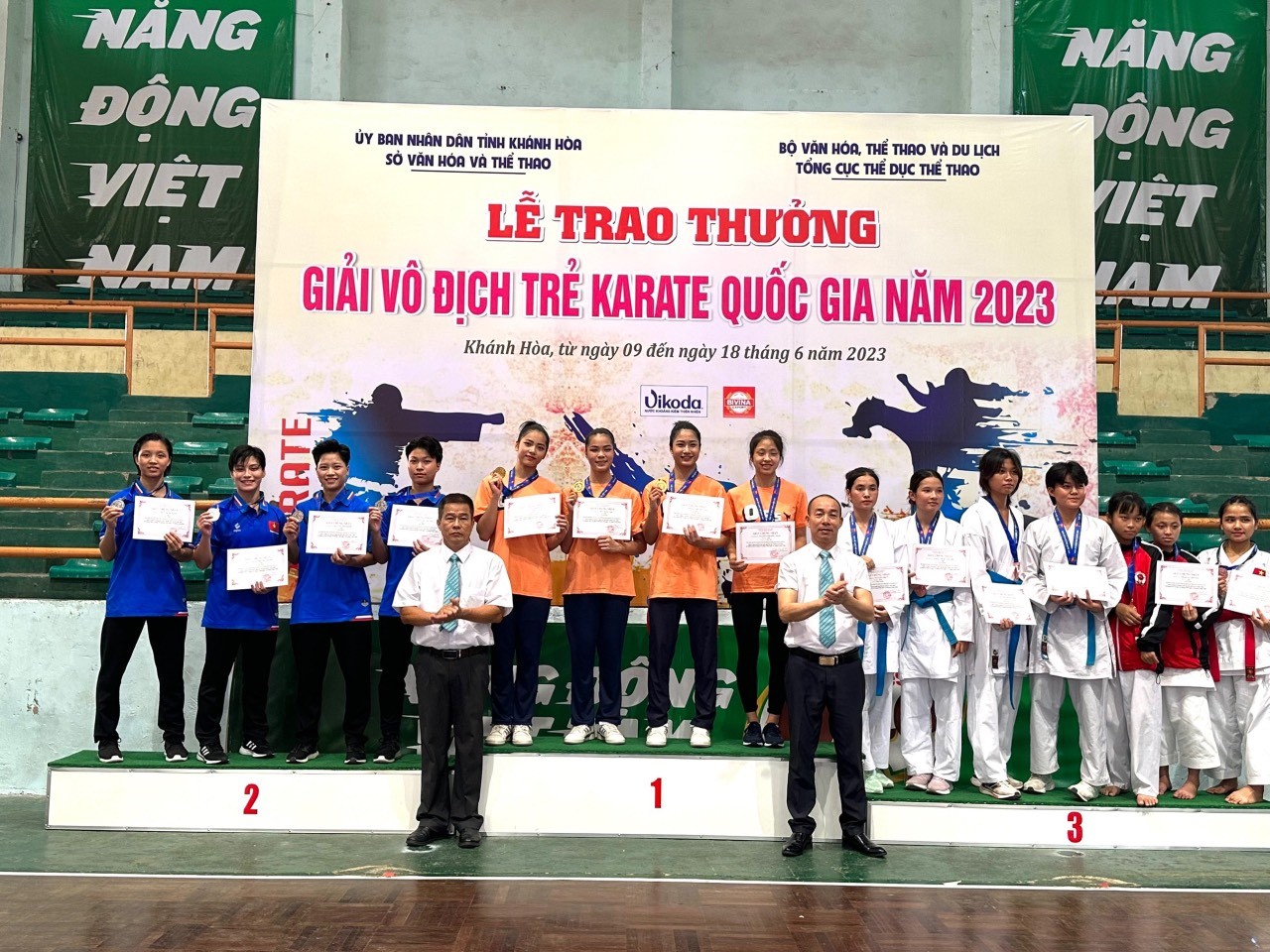 Giải Vô địch trẻ Karate Quốc gia năm 2023.