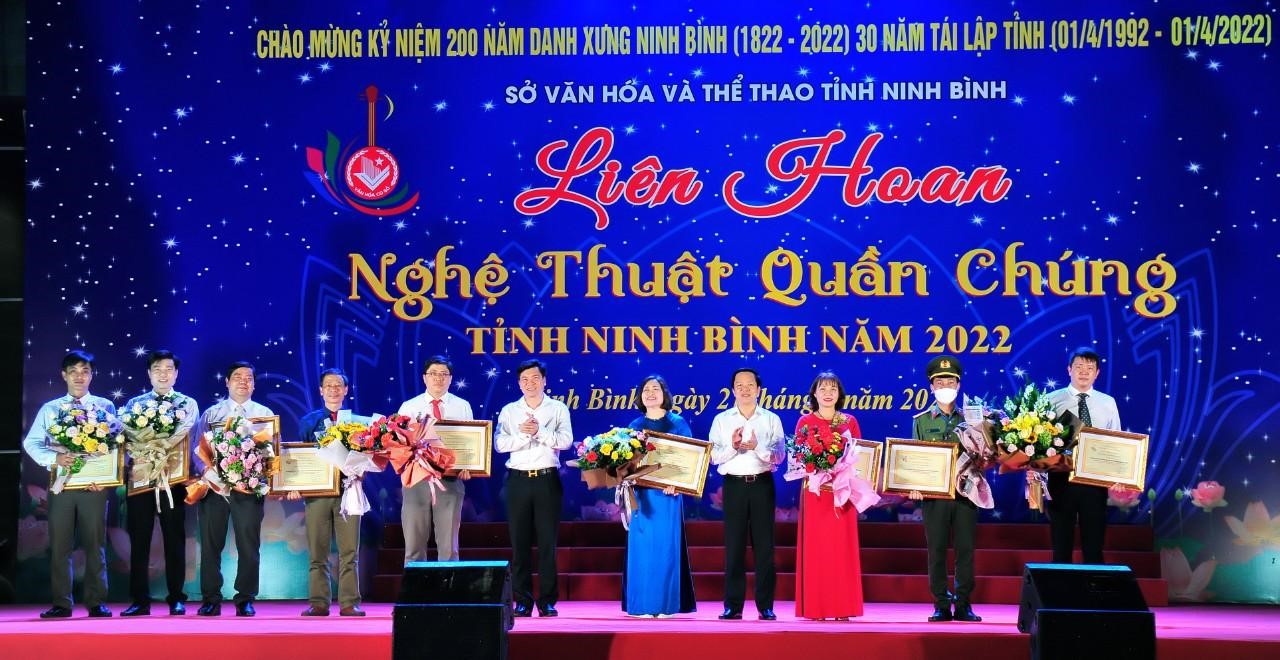 Liên hoan Nghệ thuật quần chúng tỉnh Ninh Bình năm 2022