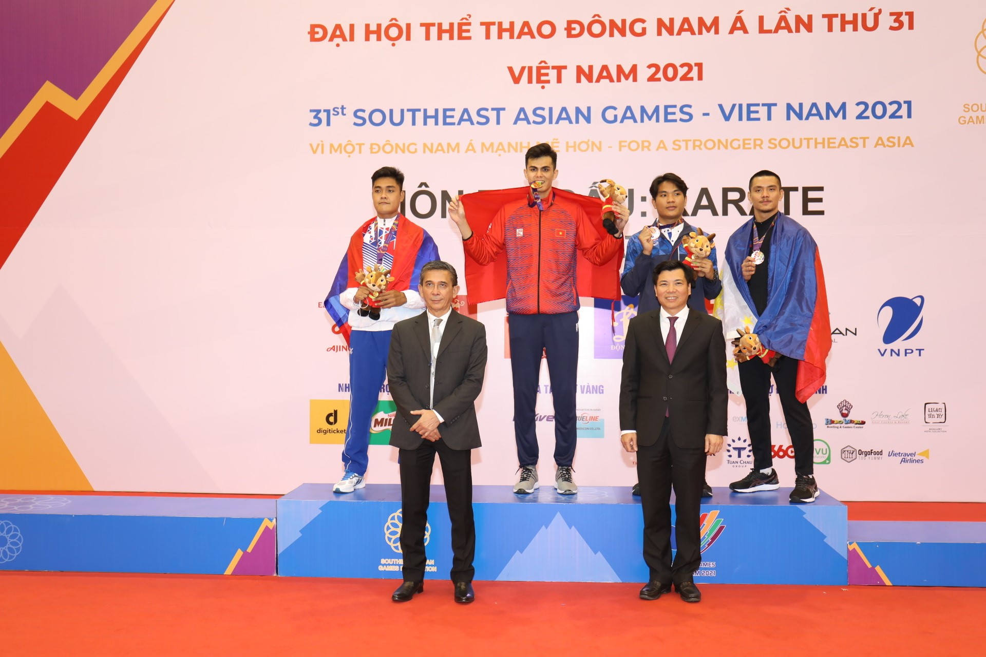 Tỉnh Ninh Bình tổ chức thành công môn Karate trong khuôn khổ Seagame 31 tại Ninh Bình.