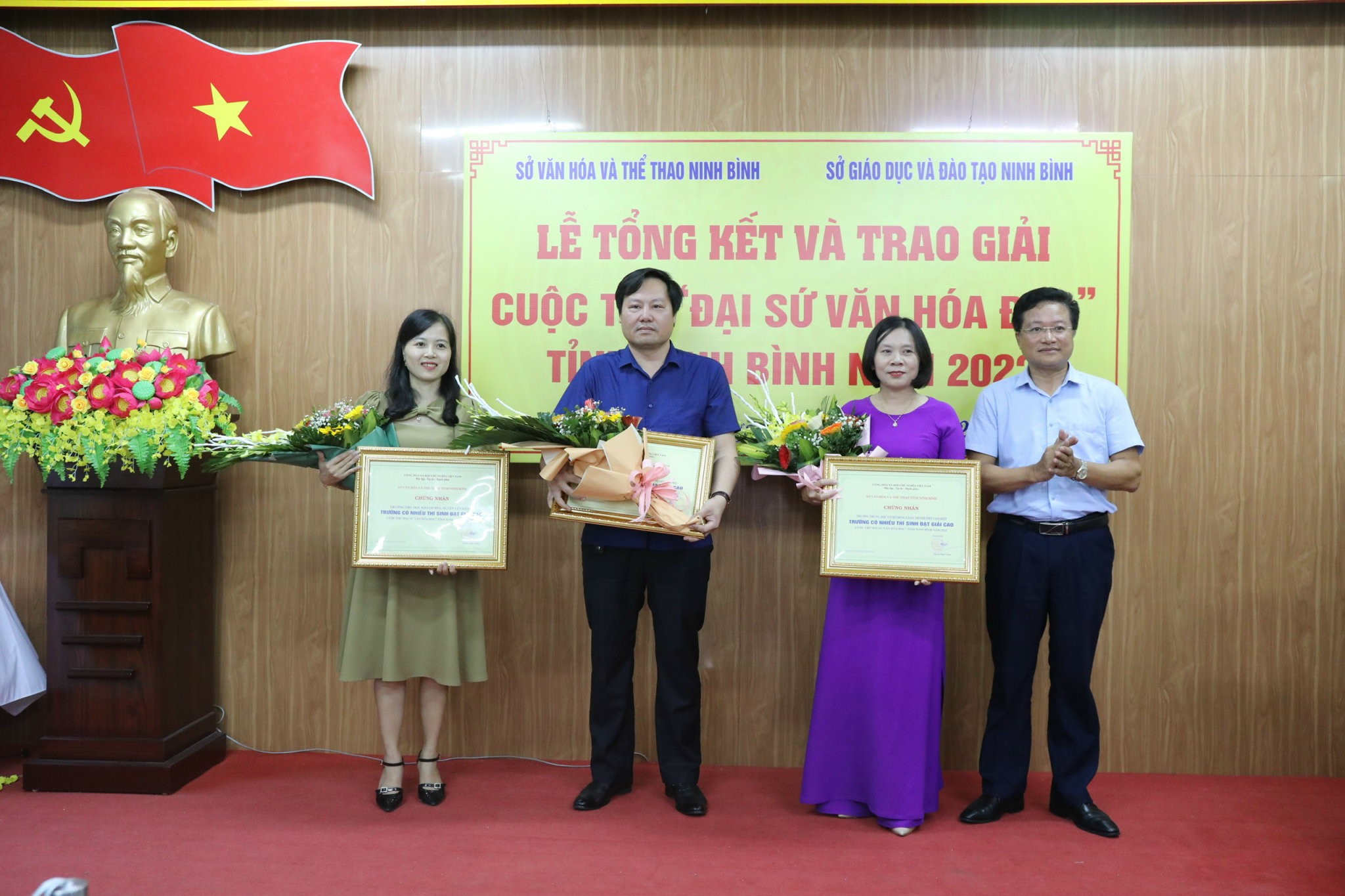 Tổng kết và trao giải Cuộc thi “Đại sứ văn hóa đọc” tỉnh Ninh Bình năm 2022