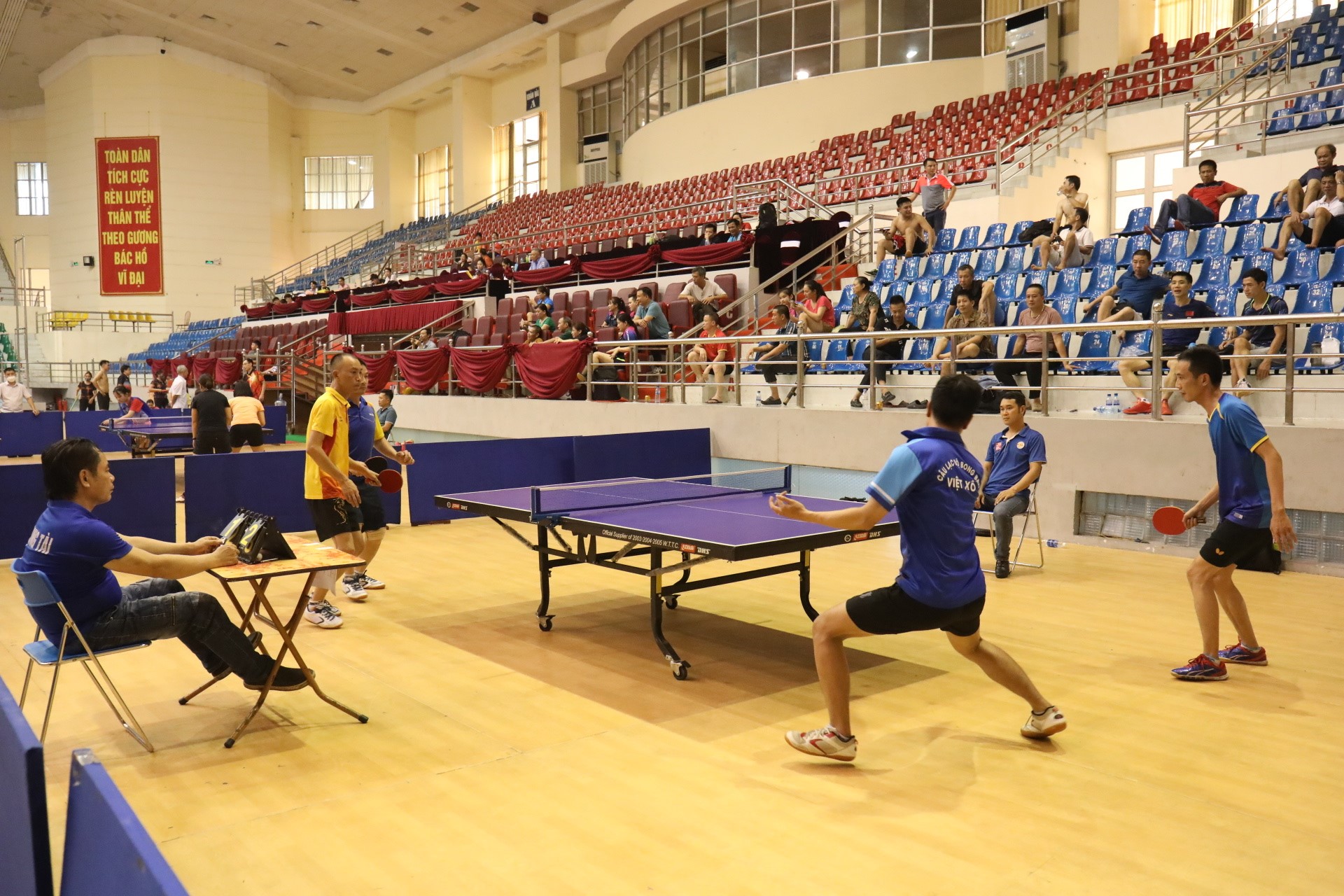 Tổ chức thi đấu các môn Cầu lông, Bóng bàn, Quần vợt, Đá cầu  trong khuôn khổ Đại hội TDTT tỉnh Ninh Bình lần thứ VII năm 2022