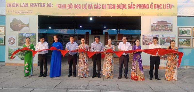 Bảo tàng Ninh Bình trưng bày chuyên đề “Kinh đô Hoa Lư và các di tích lịch sử được phong sắc tại Bạc Liêu” tại huyện Phước Long, tỉnh Bạc Liêu