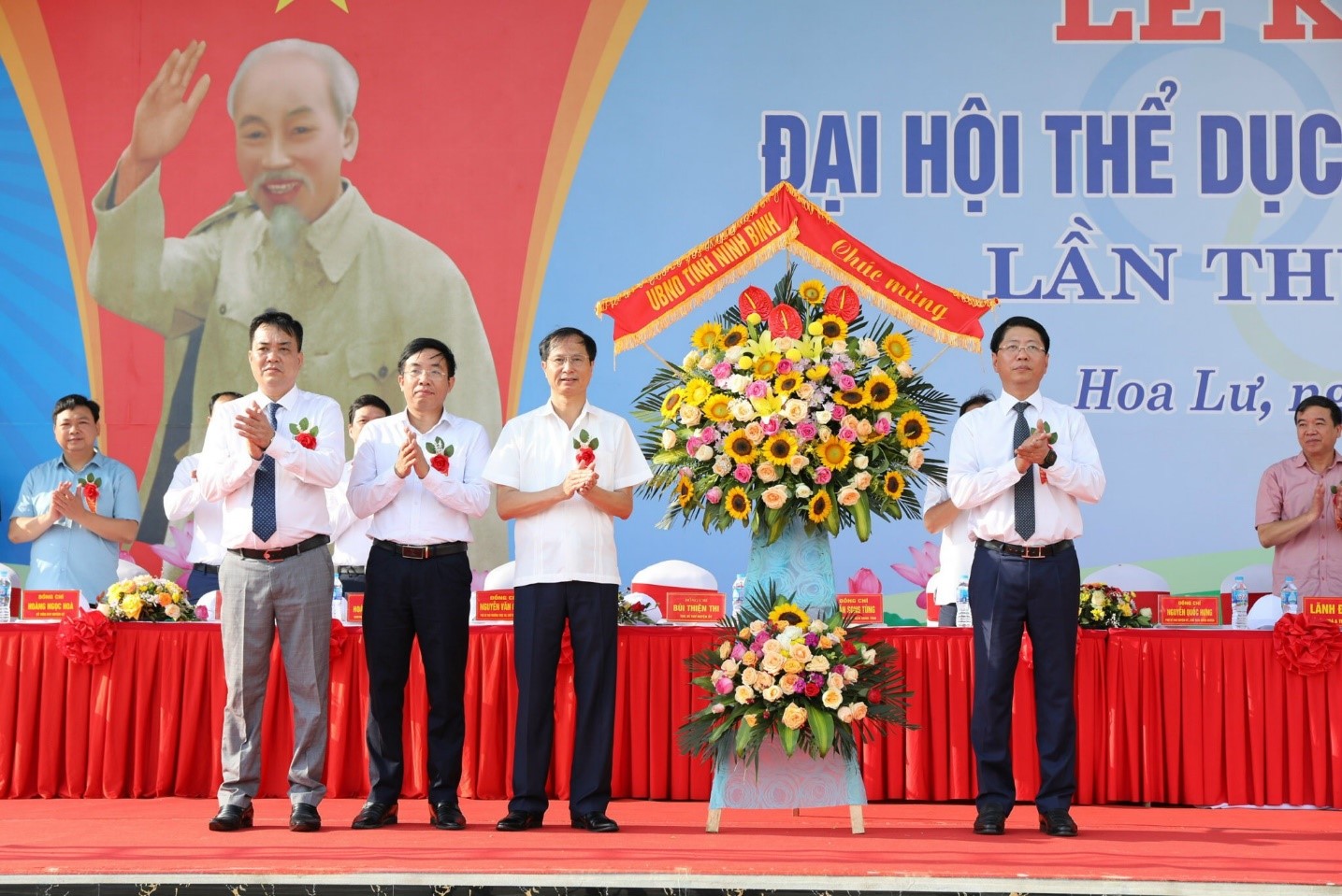 Huyện Hoa Lư tổ chức thành công Lễ Khai mạc Đại hội TDTT lần thứ VII năm 2022
