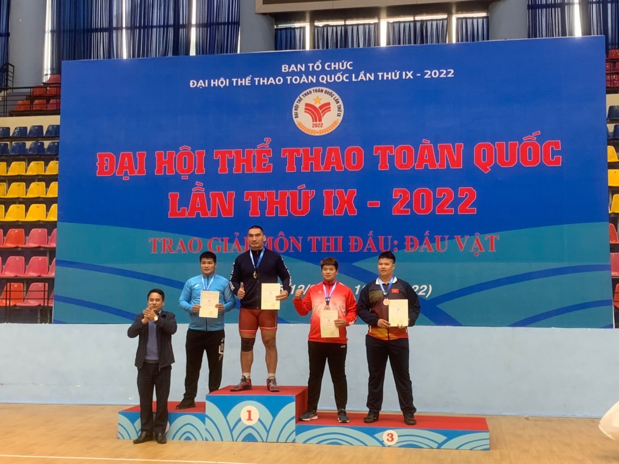 Đoàn vận động viên tỉnh Ninh Bình thi đấu Đại hội thể thao toàn quốc lần thứ IX năm 2022.